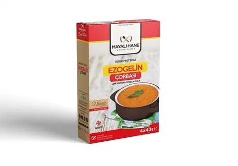 Mayalı Hane Düşük Proteinli Ezogelin Çorbası 4×40 g