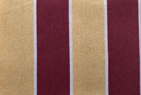Bordo Krem Pamuklu Kumaş