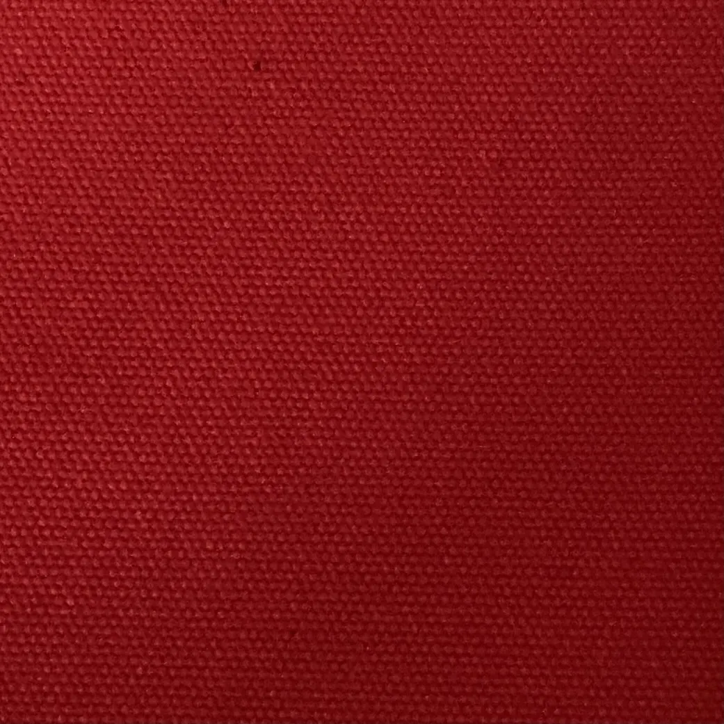 Kırmızı Süper Boyalı Pamuklu Kumaş