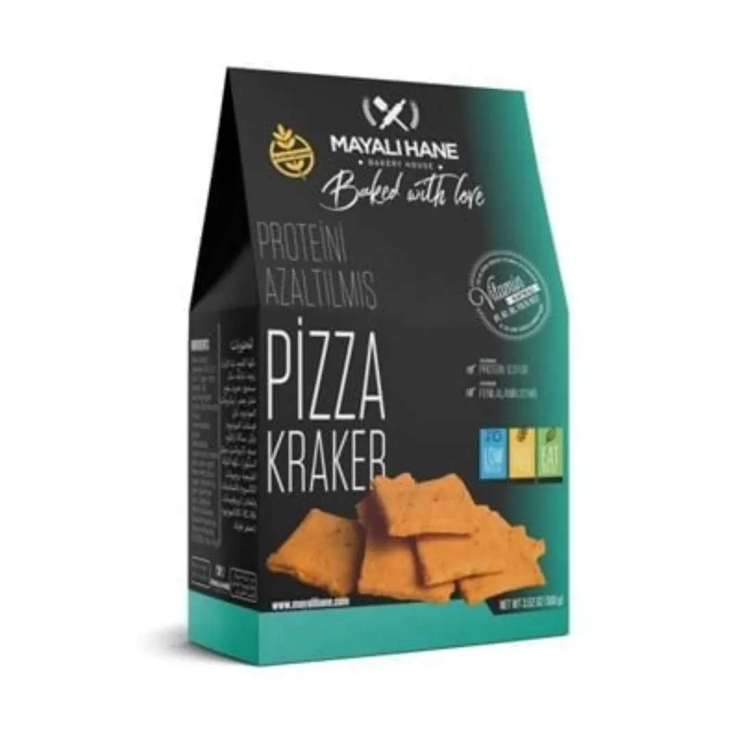 Mayalı Hane Düşük Proteinli ve Glutensiz Pizza Kraker 100 gr
