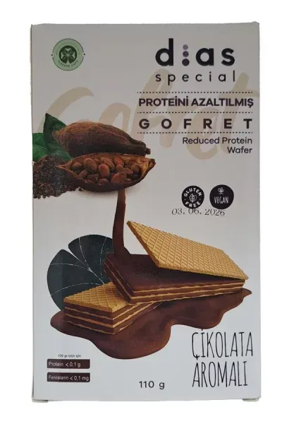 Dias Special Gofret Çikolatalı 110 Gram
