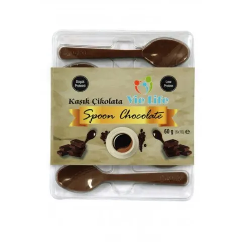 VİE LİFE Düşük Proteinli Kaşık Çikolata 60 Gr