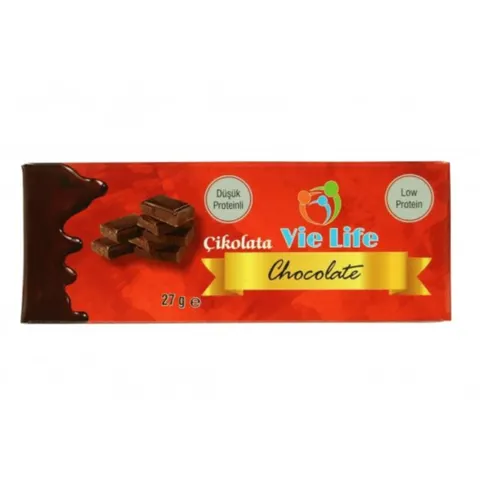 VİE LİFE Düşük Proteinli Çikolata 25 Gr