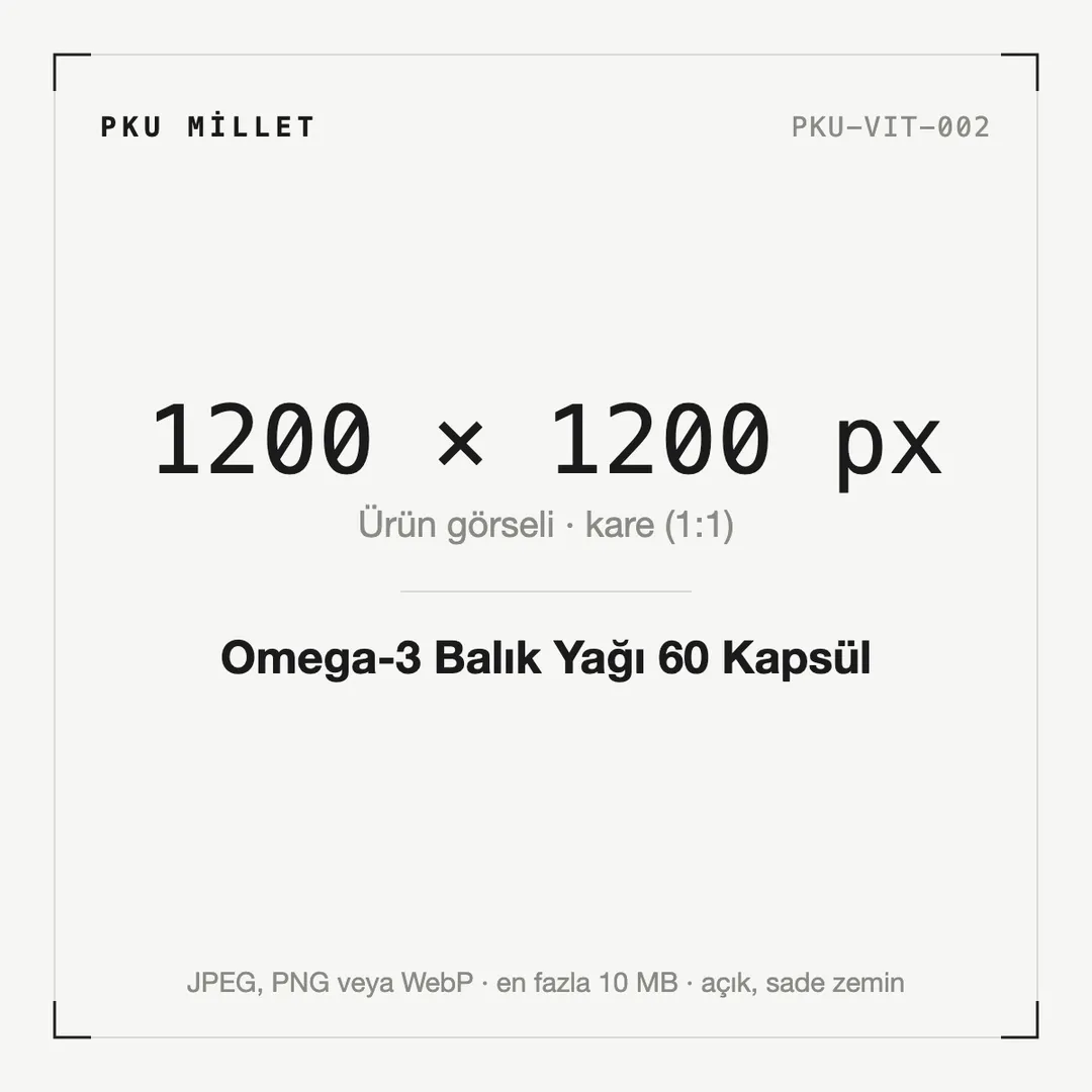 Omega-3 Balık Yağı 60 Kapsül