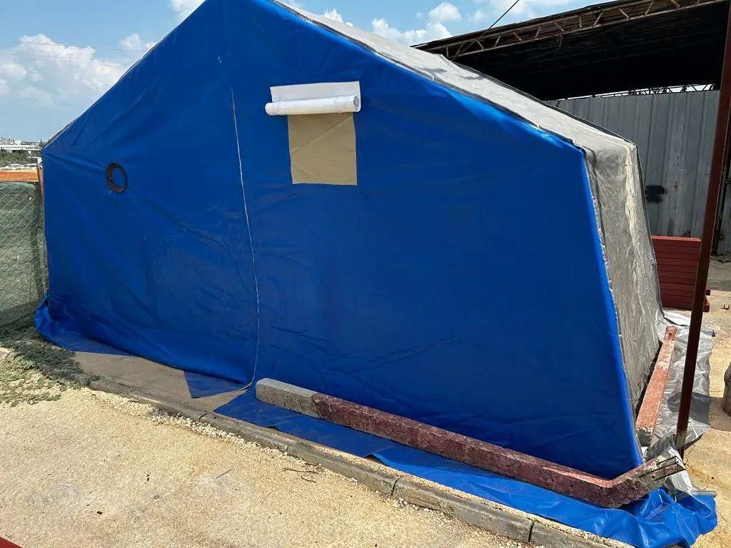 Ultra Dayanıklı 4x4 Afet ve Deprem Çadırı - Soğuğa Karşı Koruyucu