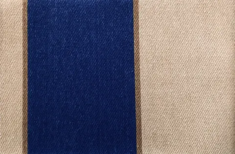 Lacivert Krem 10x10 Pamuklu Kumaş