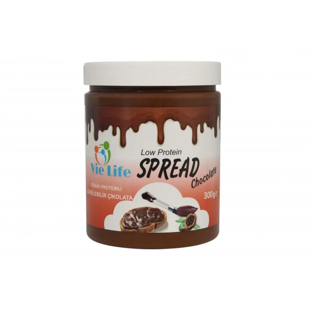 VİE LİFE Düşük Proteinli Sürülebilir Çikolata 300 Gr