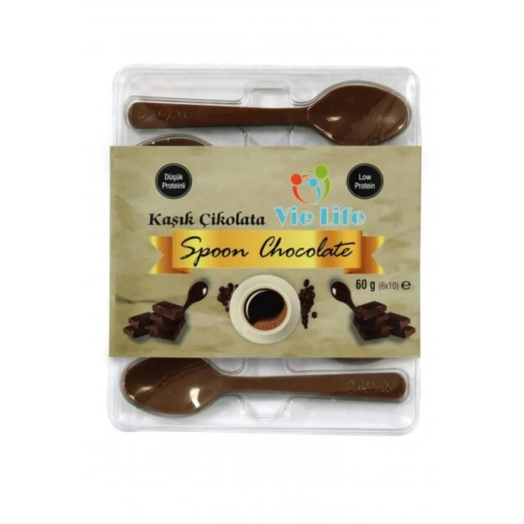 VİE LİFE Düşük Proteinli Kaşık Çikolata 60 Gr