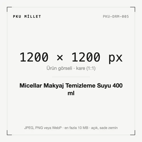 Micellar Makyaj Temizleme Suyu 400 ml