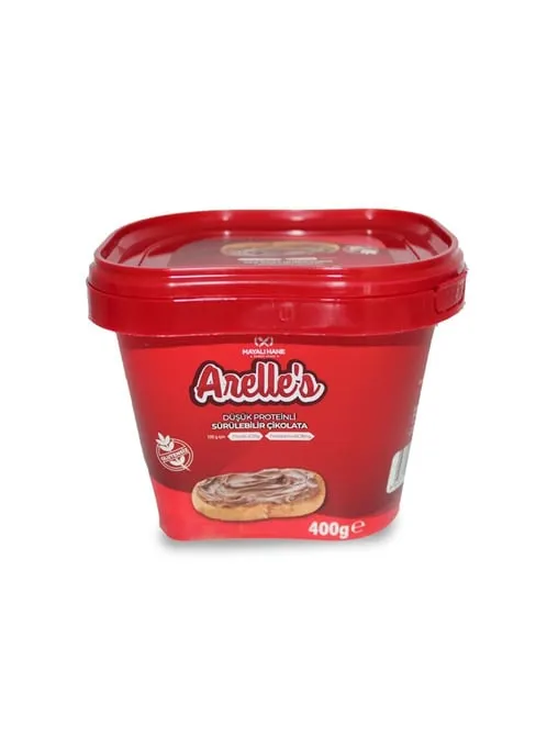 Mayalı Hane Düşük Proteinli Arelle's Sürülebilir Çikolata 400 gr